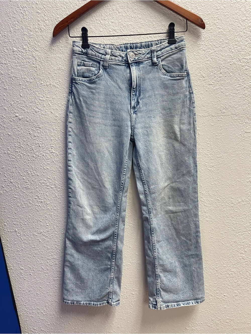 H&M Light Wash Kids' Straight Jeans